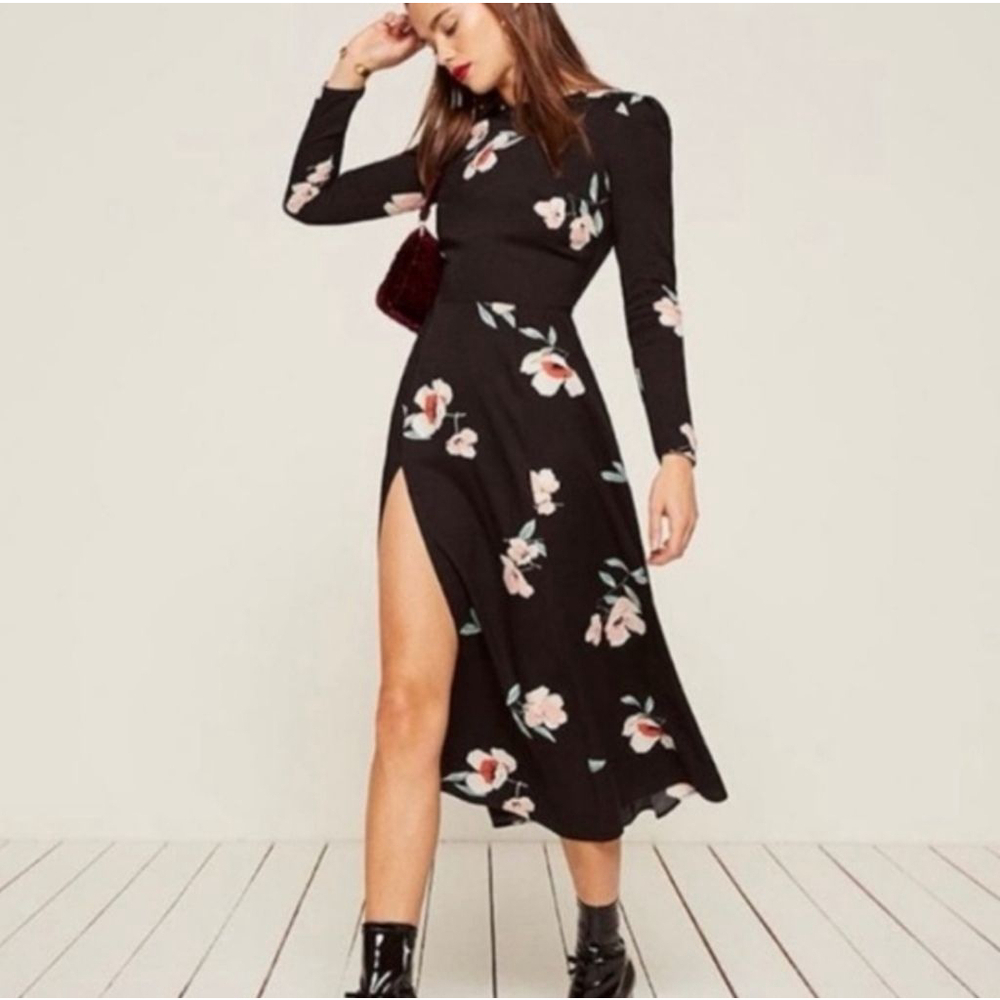 Reformation Vanessa floral dress size 4